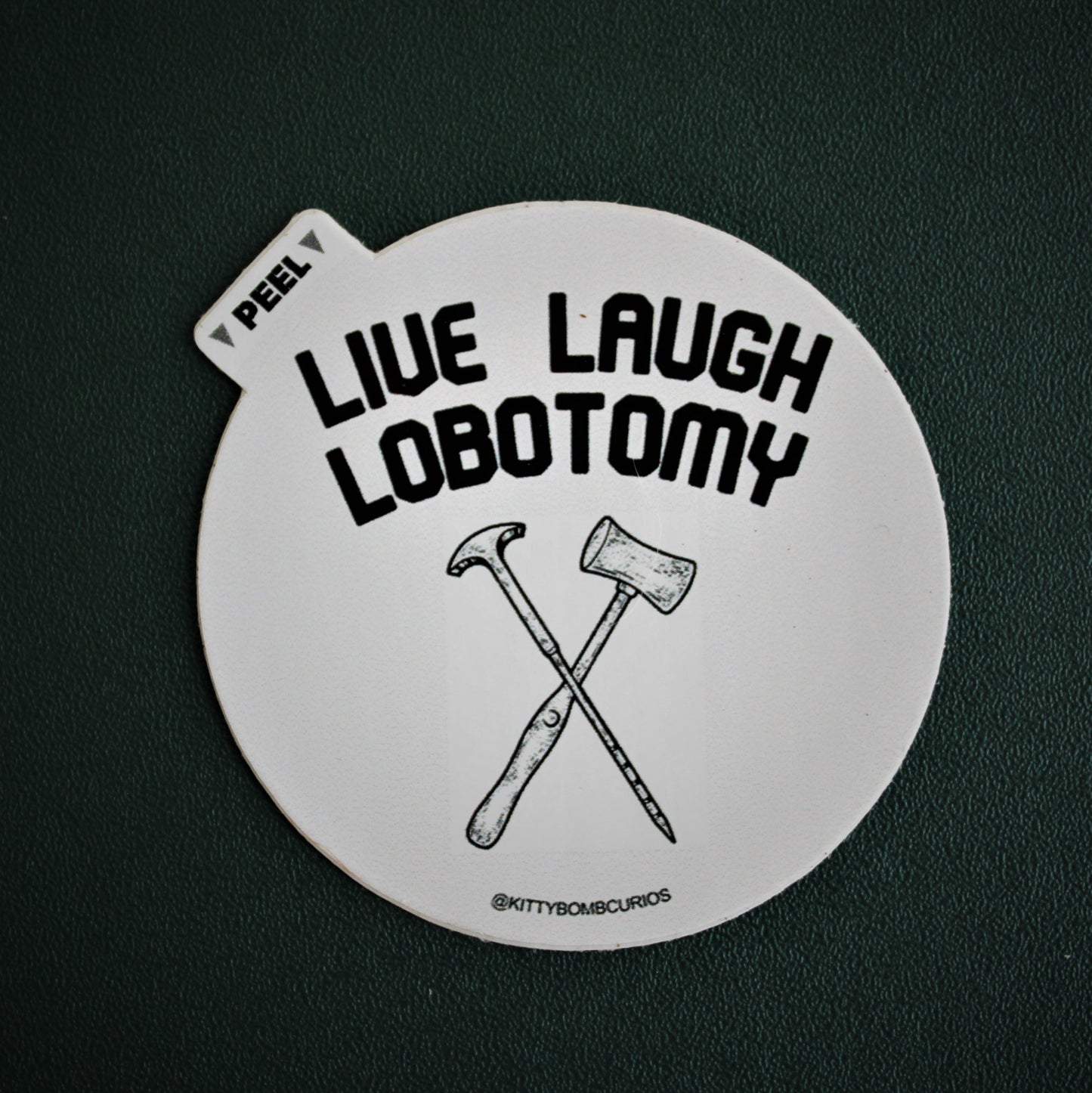 Lobotomy Sticker (Add-On)