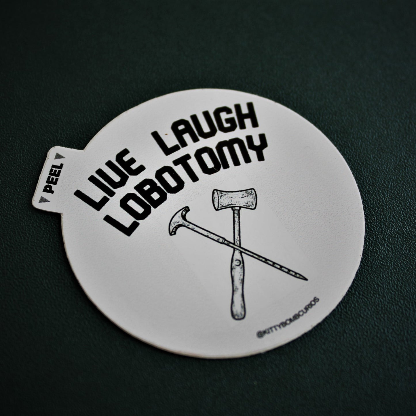Lobotomy Sticker (Add-On)