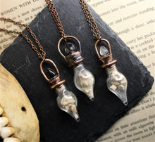 Load image into Gallery viewer, Human Skull Dust Pendants
